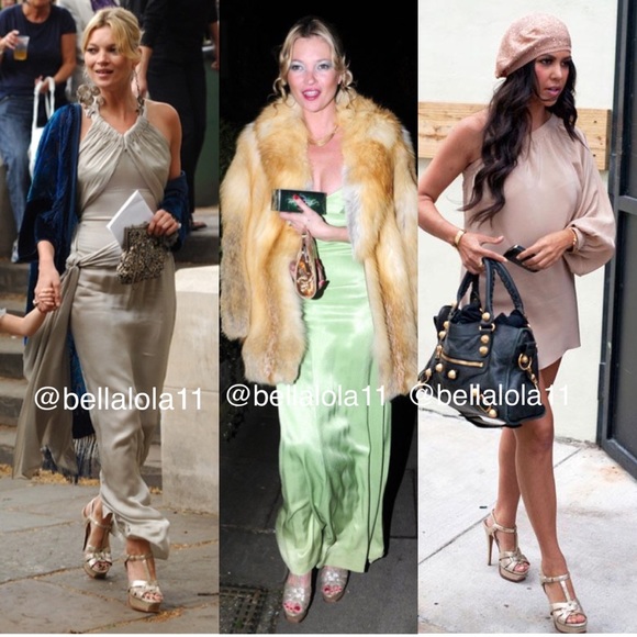 ⛔️SOLD⛔️YSL metallic tribute heels - Picture 3 of 17